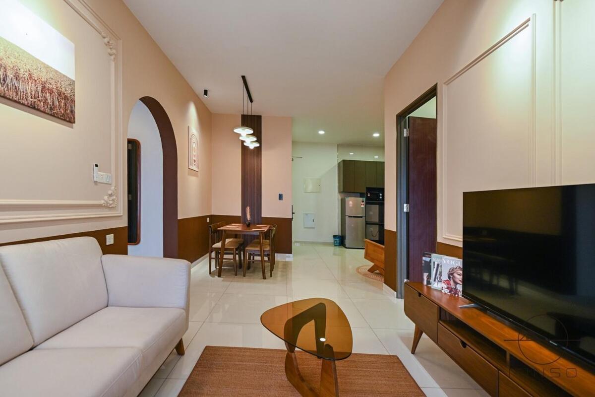 Kingsbay B #5Pax #Vintagewood #Highfloor Lägenhet Johor Bahru Exteriör bild