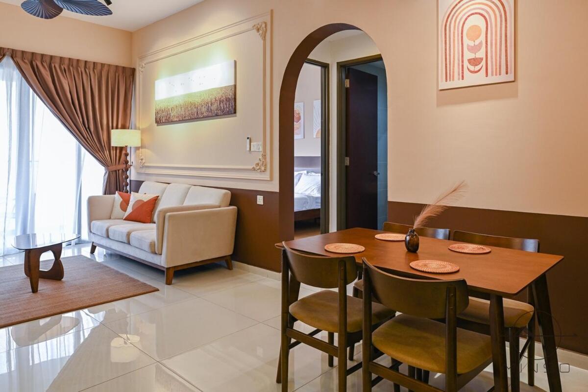 Kingsbay B #5Pax #Vintagewood #Highfloor Lägenhet Johor Bahru Exteriör bild
