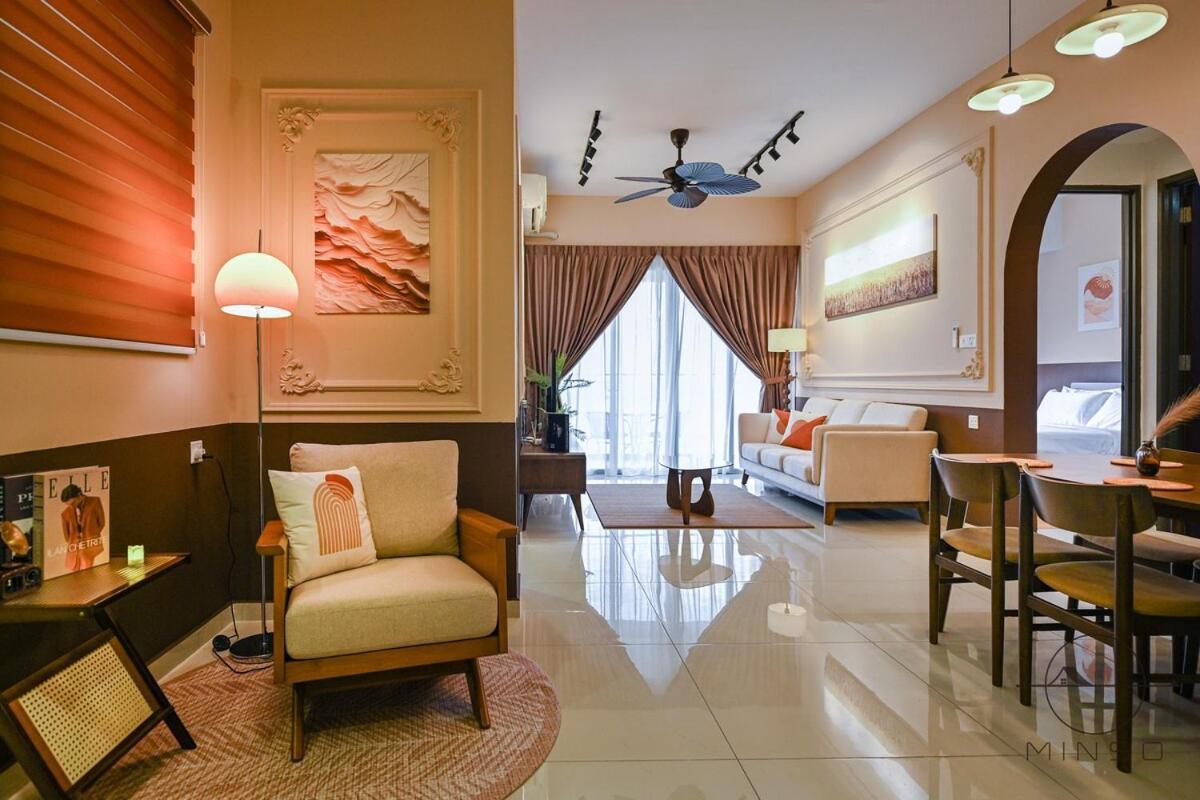 Kingsbay B #5Pax #Vintagewood #Highfloor Lägenhet Johor Bahru Exteriör bild