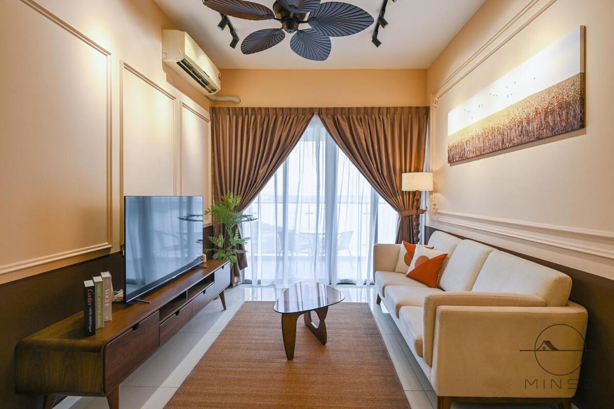 Kingsbay B #5Pax #Vintagewood #Highfloor Lägenhet Johor Bahru Exteriör bild