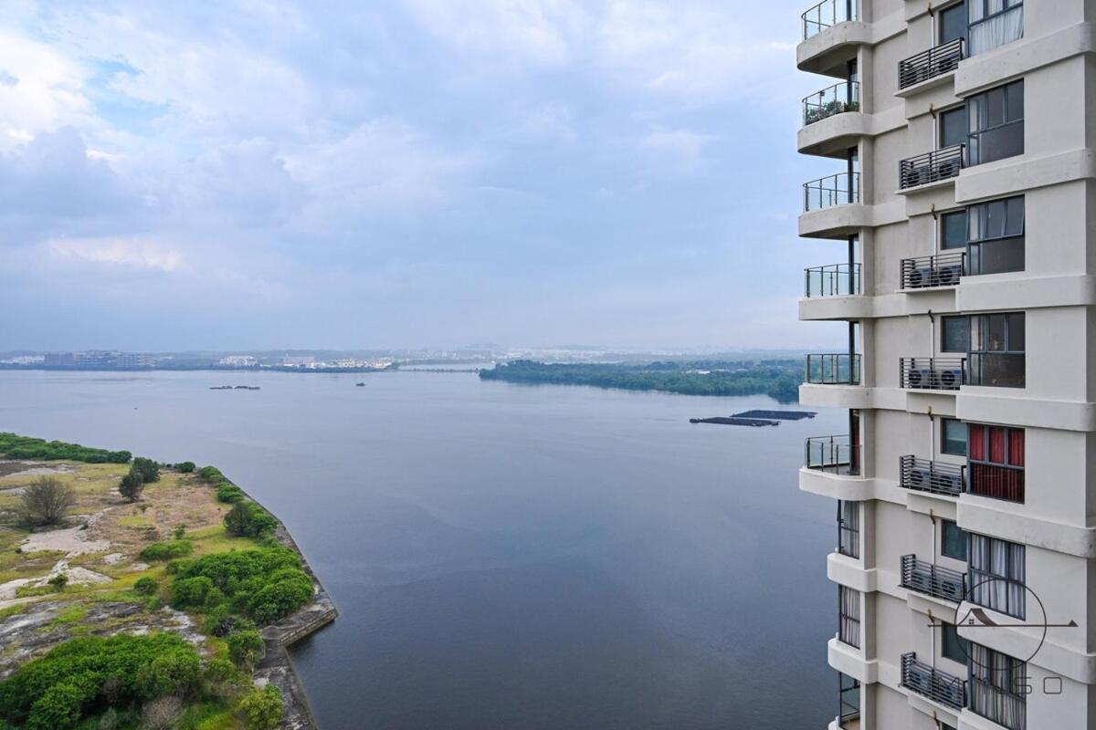 Kingsbay B #5Pax #Vintagewood #Highfloor Lägenhet Johor Bahru Exteriör bild